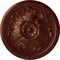Ekena Millwork Legacy Acanthus Ceiling Medallion (Fits Canopies up to 3 1/2"), 12 3/4"OD x 7/8"P, Antique Copper CM12LEACS - alternate 1
